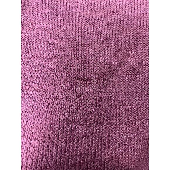 Vintage Y2K Mudd XL Long Sleeve Lace‎ Cutout Thin Sweater Purple Gorp Casual - Picture 4 of 7